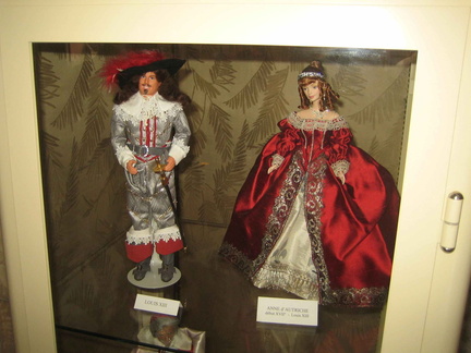 Meung 2015  33088 Louis XIII &amp; Anne d Autriche debut XVII Louis XIII 